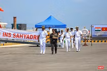 Lực lượng Hải quân Ấn Độ trong chuyến thăm hữu nghị Việt Nam.