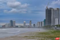 Một góc bãi biển du lịch Đà Nẵng