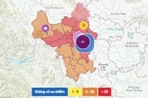 Bản đồ dịch tại Hà Nội