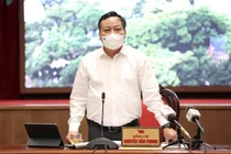 Ông Nguyễn Văn Phong - Phó Bí thư Thành ủy Hà Nội (Ảnh- Thành Uỷ HN)