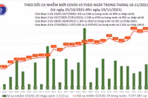 Tin COVID-19 hôm nay 19/11: Việt Nam cán mốc 1 triệu ca nhiễm kể từ khi có dịch
