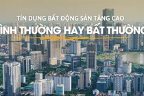 Nhiều ngân hàng rầm rộ cho vay bất động sản. Ảnh: Hoàng Hà.