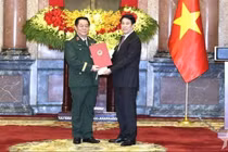 Ông Nguyễn Trọng Nghĩa được phong hàm Đại tướng, làm Chủ nhiệm Tổng cục Chính trị