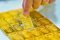 Giá vàng giảm nhẹ. Ảnh: Đình Huy.
