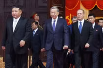 Tổng bí thư dự chương trình kỷ niệm 80 năm thành lập Đảng Lao động Triều Tiên