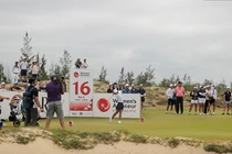 Việc đăng cai các giải đấu quốc tế góp phần thúc đẩy du lịch golf tại Đà Nẵng. (trong ảnh Giải đấu Nữ nghiệp dư châu Á - Thái Bình Dương tổ chức tại Hoiana Shores Golf Club). Nguồn: Vietnam Golf Assocation.