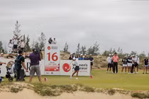 Việc đăng cai các giải đấu quốc tế góp phần thúc đẩy du lịch golf tại Đà Nẵng. (trong ảnh Giải đấu Nữ nghiệp dư châu Á - Thái Bình Dương tổ chức tại Hoiana Shores Golf Club). Nguồn: Vietnam Golf Assocation.