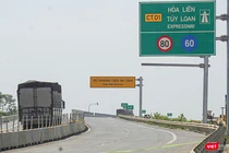 Cao tốc Hòa Liên - Túy Loan trước ngày thông xe kỹ thuật.