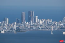 Vịnh Đà Nẵng, nơi dự kiến lấn biển để làm khu đô thị.