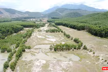 Hiện trạng mỏ khai thác đất trên địa bàn Đà Nẵng chưa hoàn thổ gây ảnh hưởng đến môi trường.