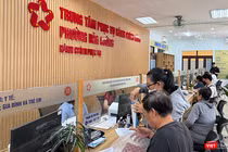 Trung tâm phục vụ dịch vụ hành chính công phường Hoà Cường, thành phố Đà Nẵng.