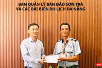 Ngày 4/8, Ban quản lý bán đảo Sơn Trà và các bãi biển du lịch Đà Nẵng đã biểu dương, khen thưởng anh Phan Thanh Trinh, Tổ trưởng Tổ công tác số 2 và anh Phạm Nhữ Đông, nhân viên cùng tổ thuộc Đội quản lý trật tự du lịch biển, vì đã có hành động kịp thời, hỗ trợ du khách người Úc tìm lại tài sản thất lạc tại biển Cửa Đại, Hội An.
