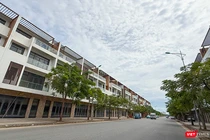 Cận cảnh khu shophouse ở Đà Nẵng vắng chủ nhà lẫn người thuê.