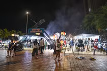 Một góc Lễ hội ẩm thực du lịch Đà Nẵng 2025.