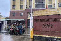 Trụ sở Công an quận Thanh Khê (TP Đà Nẵng) sau khi giải thể được sử dụng làm trụ sở thứ 2 của công an khu vực 3 để bảo đảm không làm gián đoạn, ngắt quãng công việc, không bỏ trống địa bàn. Ảnh Công an Đà Nẵng.