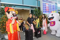 Du khách quốc tế đến Đà Nẵng từ các đường bay trực tiếp.