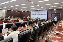 Quang cảnh Hội thảo phát triển kinh tế số thành phố Đà Nẵng do UBND TP Đà Nẵng tổ chức