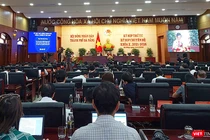 Quang cảnh tại Kỳ họp thứ 4 (kỳ họp chuyên đề), HĐND TP Đà Nẵng diễn ra sáng 11/11.