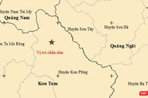 Kon Tum gánh chịu 25 trận động đất chỉ trong 1 ngày
