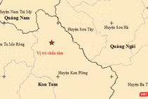 Kon Tum gánh chịu 25 trận động đất chỉ trong 1 ngày