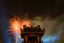 Thừa Thiên Huế sẽ có 3 điểm bắn pháo hoa tầm cao đón năm mới Giáp Thìn 2024. (Ảnh: Đình Hoàng)