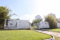 Hiện trạng dự án Diamond Square tại địa chỉ 84 Hùng Vương, quận Hải Châu, TP Đà Nẵng. Ảnh: Xuân Mai.