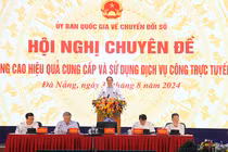 Thủ tướng Chính phủ Phạm Minh Chính, Chủ tịch Ủy ban Quốc gia về chuyển đổi số chủ trì Hội nghị chuyên đề Nâng cao hiệu quả cung cấp và sử dụng dịch vụ công trực tuyến diễn ra ngày 31/8, tại Đà Nẵng