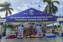 TechFest Quảng Nam 2024 với chủ đề “Tài sản trí tuệ và công nghệ số - nền tảng khởi nghiệp sáng tạo”.