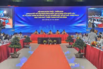 Quang cảnh Hội nghị quán triệt, triển khai Nghị quyết 136/2024 của Quốc hội về tổ chức chính quyền đô thị và thí điểm một số cơ chế, chính sách đặc thù phát triển Đà Nẵng