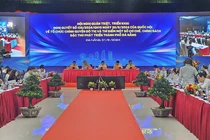 Quang cảnh Hội nghị quán triệt, triển khai Nghị quyết 136/2024 của Quốc hội về tổ chức chính quyền đô thị và thí điểm một số cơ chế, chính sách đặc thù phát triển Đà Nẵng