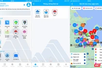 Hệ thống theo dõi mưa, ngập trên địa bàn TP Đà Nẵng được đưa lên ứng dụng Danang Smart City