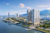 Phối cảnh dự án Tổ hợp căn hộ Peninsula Đà Nẵng (đường Lê Văn Duyệt, quận Sơn Trà), do Công ty CP Tập đoàn Đông Đô làm chủ đầu tư(ảnh chungcu.net)