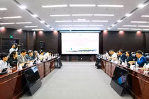 Quang cảnh làm việc giữa lãnh đạo TP Đà Nẵng với Bộ Thương mại, Công nghiệp và Năng lượng Hàn Quốc