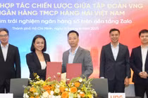 Công ty Cổ phần Tập đoàn VNG và Ngân hàng TMCP Hàng Hải Việt Nam (MSB) hợp tác chiến lược. Ảnh: VNG.