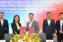 Công ty Cổ phần Tập đoàn VNG và Ngân hàng TMCP Hàng Hải Việt Nam (MSB) hợp tác chiến lược. Ảnh: VNG.