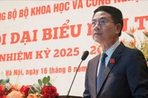 Bộ trưởng Bộ KH&CN Nguyễn Mạnh Hùng phát biểu tại Đại hội.