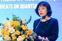 Bà Tô Thị Thu Hương cho biết dịch vụ tin cậy – đặc biệt là chữ ký số chính là mắt xích quan trọng, cốt lõi để xây dựng niềm tin số.