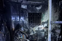 Hiện trường vụ hoả hoạn