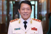 Thượng tướng Lương Tam Quang, Bộ trưởng Bộ Công an. 