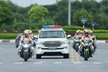 Cục CSGT vừa có phương án phân luồng giao thông phục vụ lễ Quốc tang Tổng Bí thư Nguyễn Phú Trọng. Ảnh Minh họa.