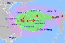 Vì sao bão Trà Mi đi lòng vòng, đổi hướng 360 độ?