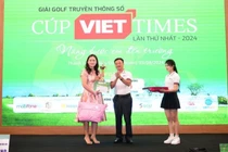 Nữ golfer đoạt giải Best Net ấn tượng với Giải Golf Truyền thông số Cúp VietTimes