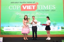 Nữ golfer đoạt giải Best Net ấn tượng với Giải Golf Truyền thông số Cúp VietTimes