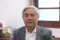 Tiến sĩ Nguyễn Quân (ảnh: Ngọc Mai).