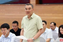 Trung tướng Tô Ân Xô, người phát ngôn Bộ Công an thông tin về vụ việc Hậu Pháo.