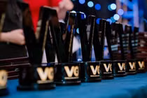 Cúp của Giải thưởng VCA được làm bằng pha lê đen.