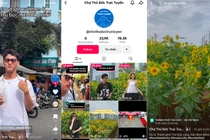 Giao diện Chợ Thủ Đức trực tuyến.