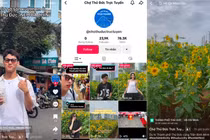 Giao diện Chợ Thủ Đức trực tuyến.