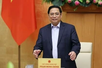 Thủ tướng Chính phủ Phạm Minh Chính chủ trì phiên họp Chính phủ thường kỳ.