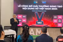 Chủ tịch Hội Truyền thông số Việt Nam Nguyễn Minh Hồng, Trưởng Ban Tổ chức VCA.